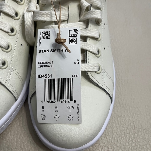 NWT - Adidas Stan Smith Women’s Sneakers Purple Beige Mix - US 7.5/EU 39 1/3 - Picture 7 of 8